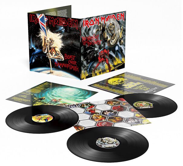 Levně Iron Maiden The number of the beast / Beast over Hammersmith 3-LP standard