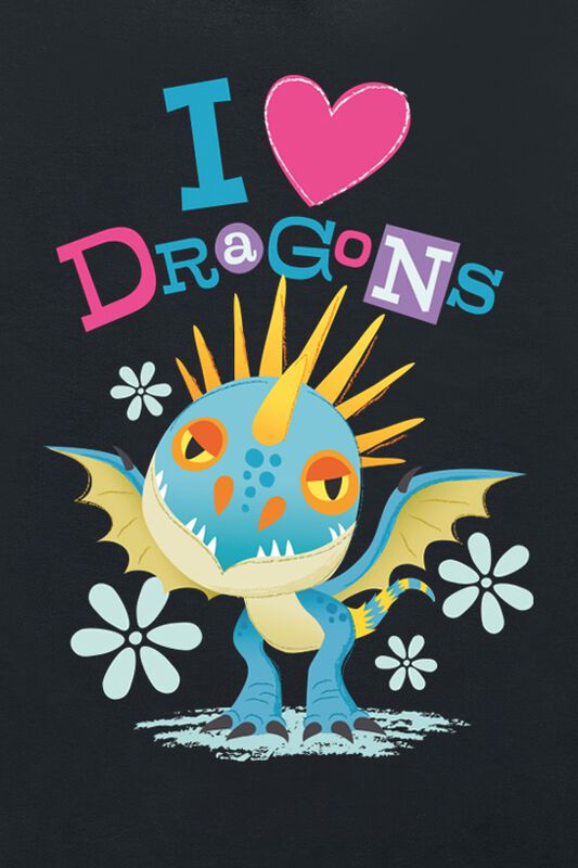 Filme & Serien Drachenzähmen leicht gemacht Kids - I Love Dragons | Drachenzähmen leicht gemacht T-Shirt