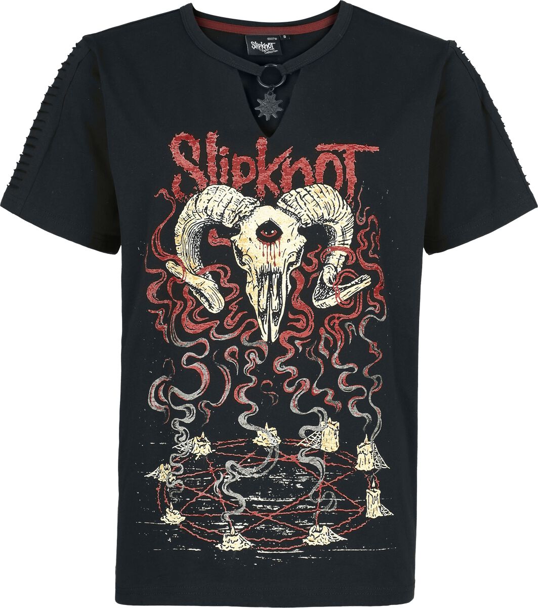 T-Shirt Di Slipknot - Emp Signature Collection - S A Xxl - Donna - Nero
