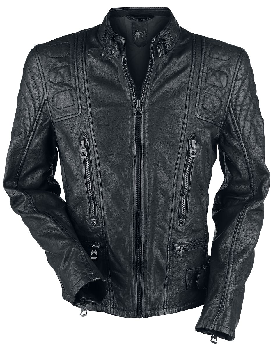 Gipsy Jacke Gipsy Lederjacke Herren Mit Kapuze Herren Lederjacke - Main Image