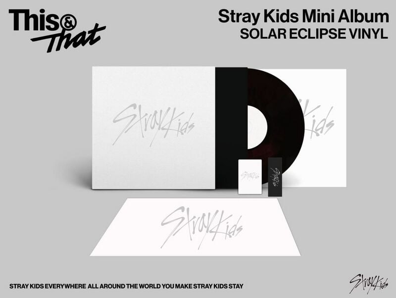 Stray Kids THIS & THAT (SOLAR ECLIPSE LP) LP multicolor