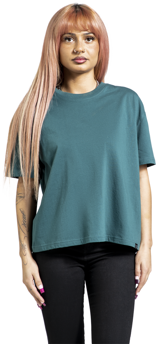 Thumbnail - RED by EMP Basic T-Shirt grün in M