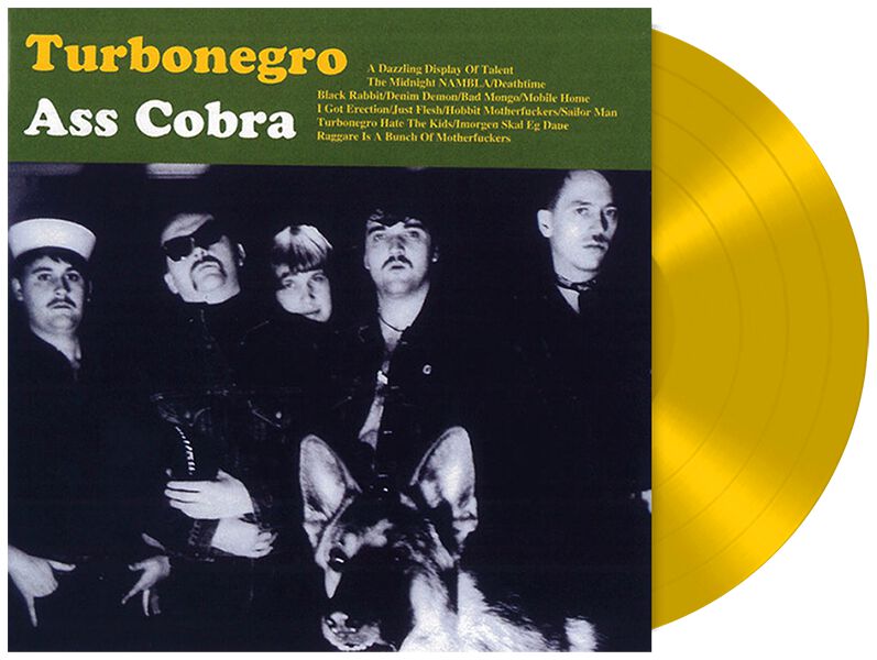 Ass cobra LP gelb von Turbonegro