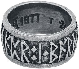 Schriftzeichen, Alchemy Gothic, Ring