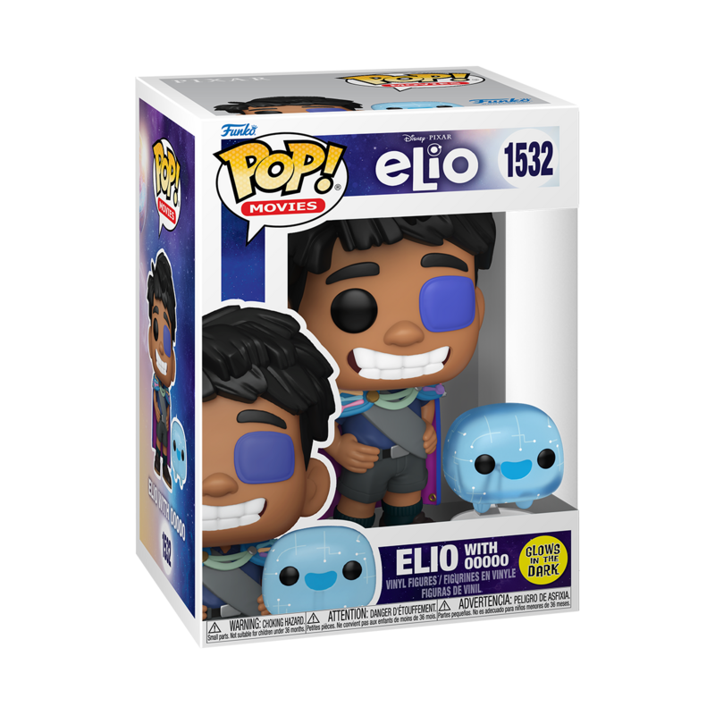 Elio Disney Funko Pop! - Elio with 00000 (Glow-in-the-dark) Vinyl Figurine 1532 -