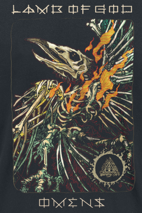 Lamb Of God Bird 3 T-Shirt schwarz