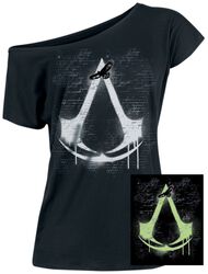 Logo - Glow In The Dark, Assassin's Creed, T-Shirt