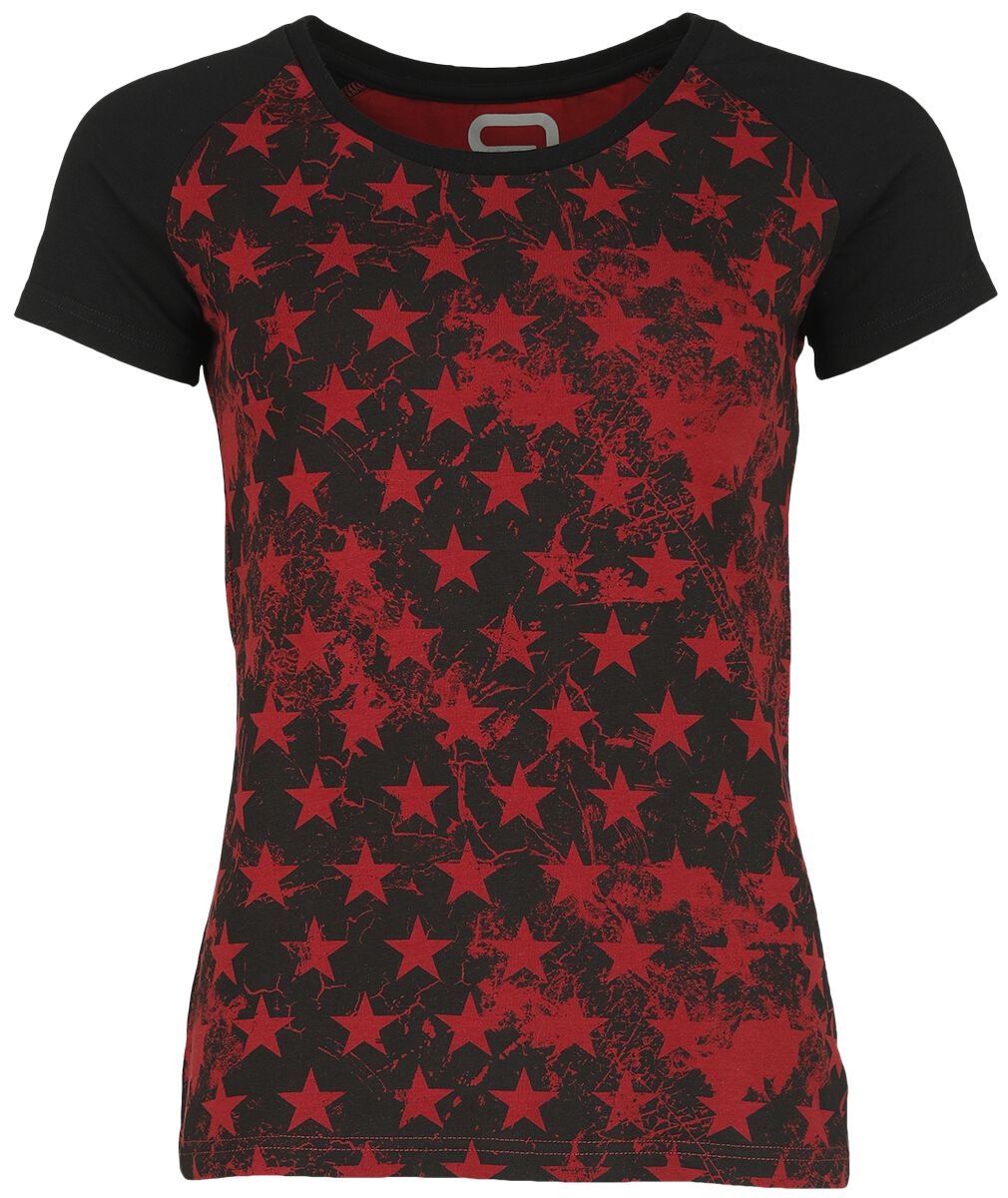 RED by EMP  T-Shirt rot schwarz in L