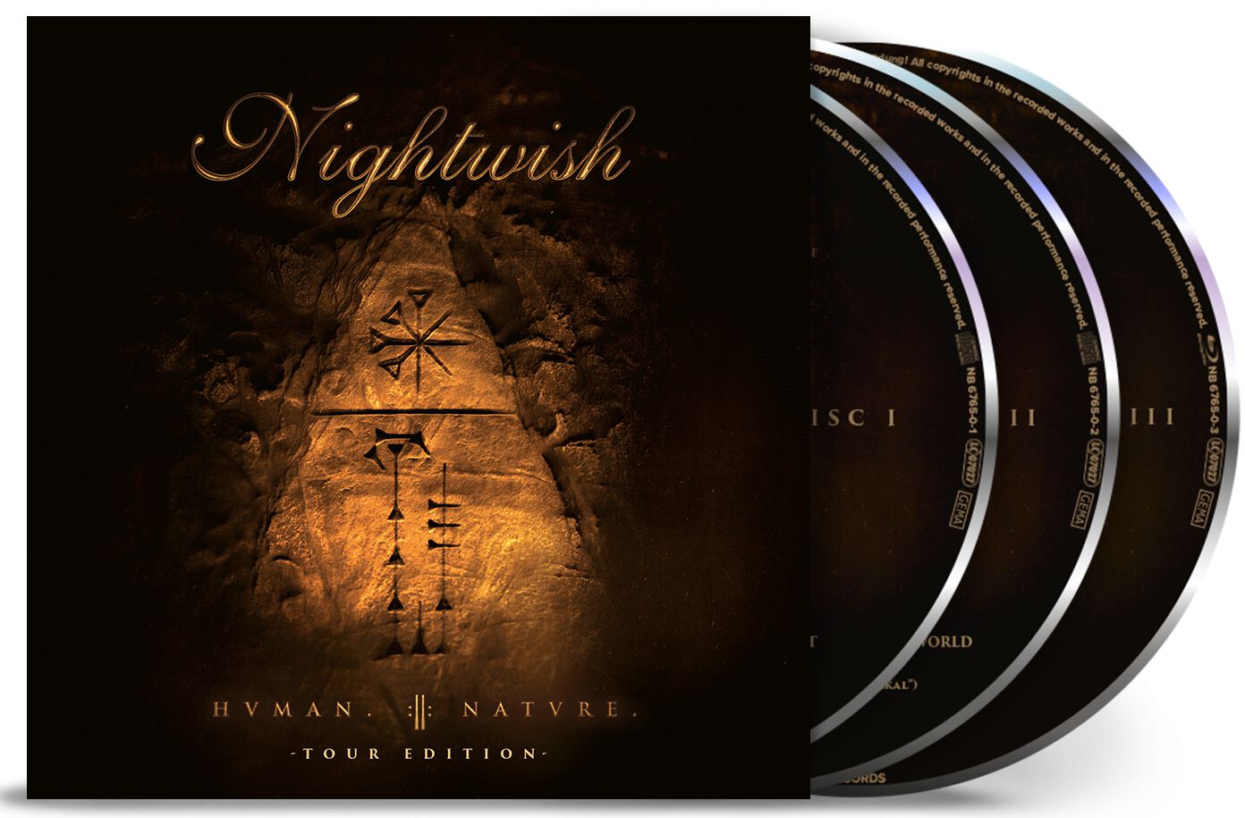 CD de Nightwish - Human. :||: Nature. (Tour Edition) - pour Unisexe - Standard