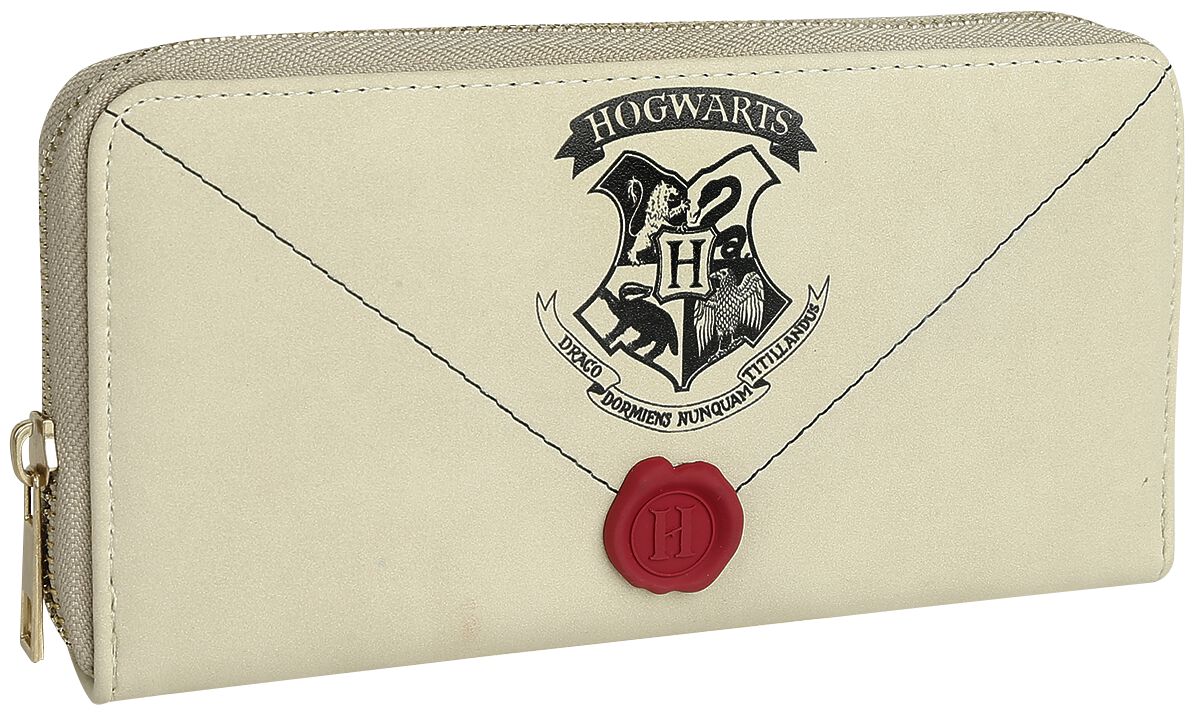 Harry Potter Letter From Hogwarts Geldbörse weiß