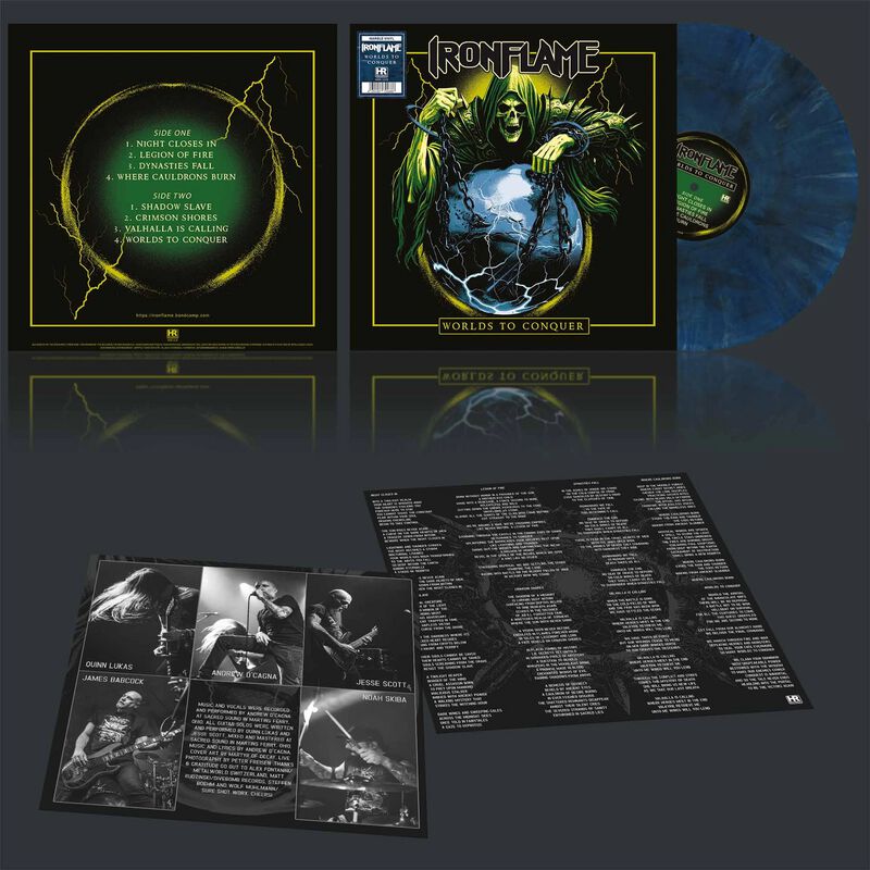 Worlds to conquer von - LP (Coloured, Limited Edition, Standard) - None - unisex