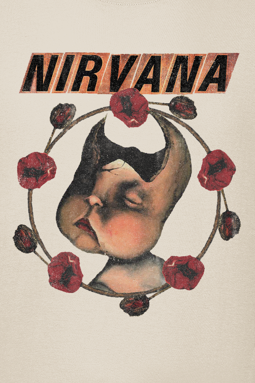Nirvana T-Shirt - Incesticide Baby - S bis M - für Männer - Größe M - beige  - Lizenziertes Merchandise!