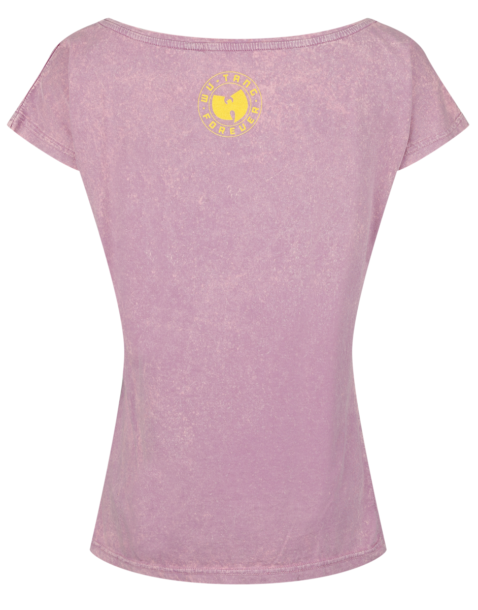 Wu-Tang Clan T-Shirt - Wings - S bis 3XL - für Damen - Größe S - lila  - Lizenziertes Merchandise!
