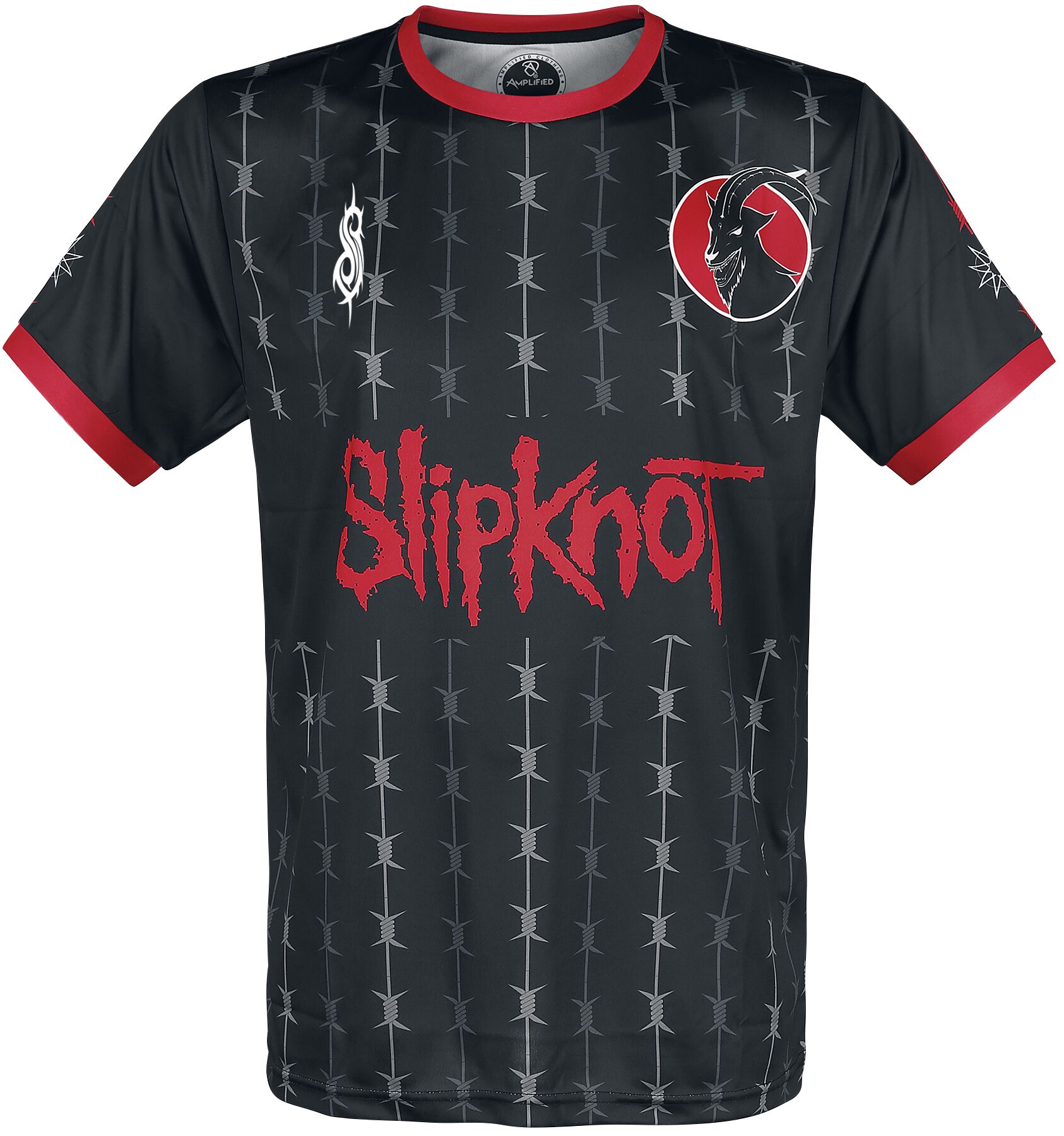Image of Slipknot Amplified Rock FC - Maggot - Trikot T-Shirt multicolor