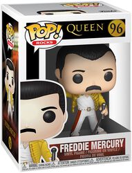 Freddie Mercury (Wembley 1986) Rocks Vinyl Figur 96, Queen, Funko Pop!
