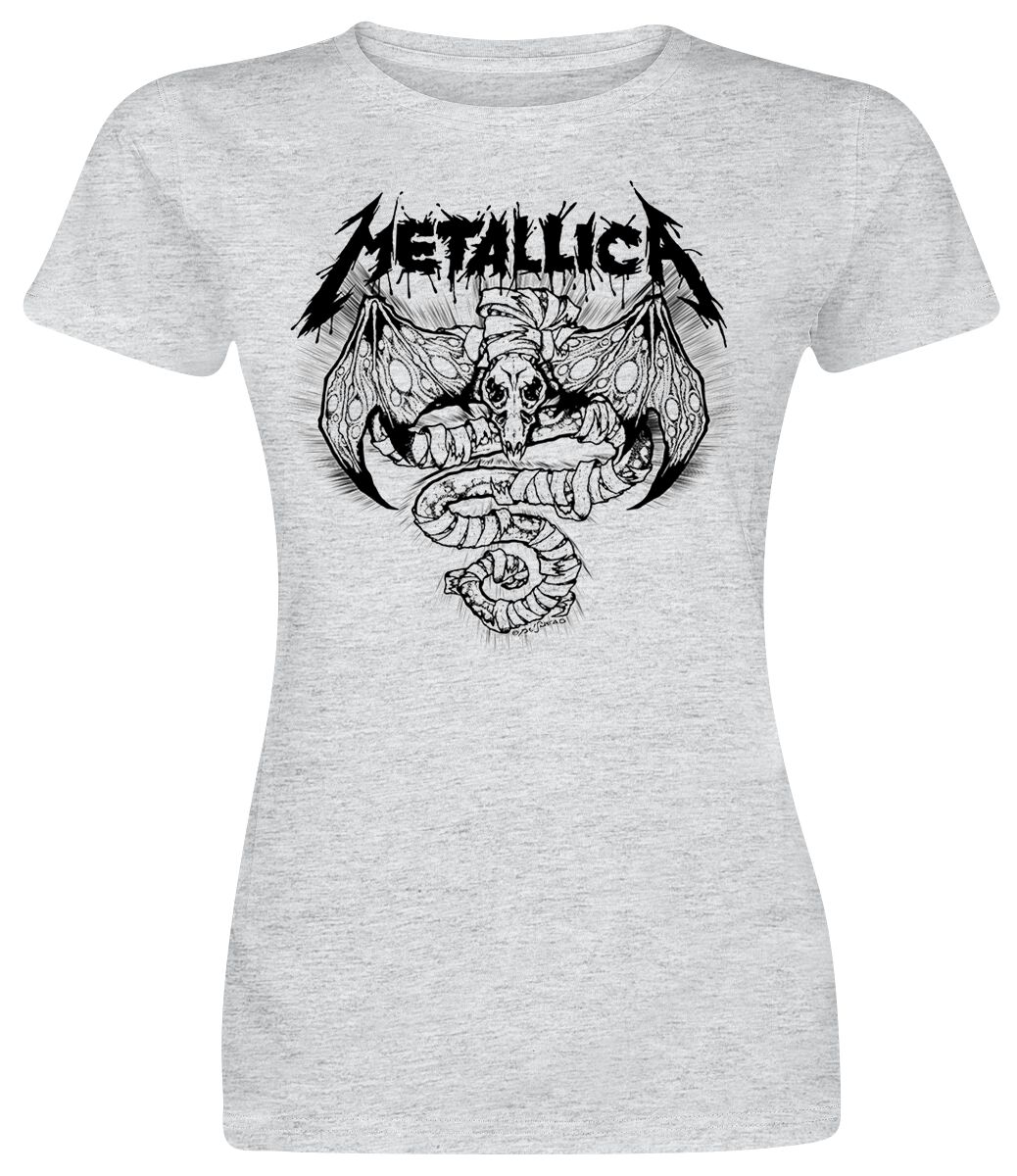 Metallica Roam Blast T-Shirt mottled grey