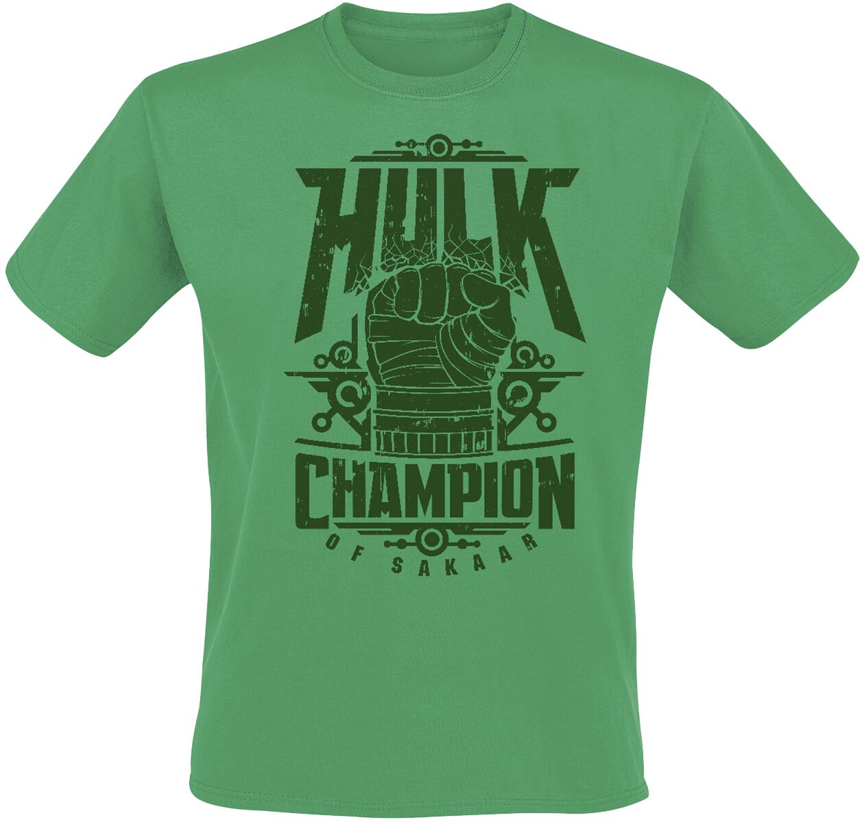 Hulk Champion Of Sakaar T-Shirt green