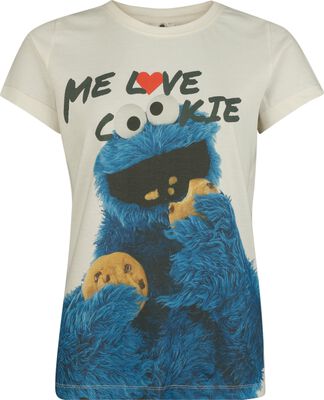Cookie Monster Kr melmonster Me Love Cookie Sesamstra e T Shirt EMP cookie-monster-kr-melmonster-me-love-cookie-sesamstra-e-t-shirt-emp