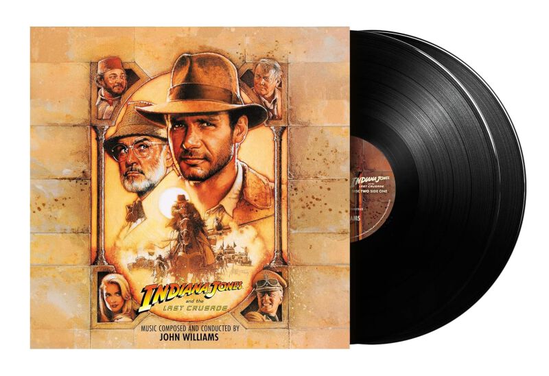 Indiana Jones and the last crusade von Indiana Jones - 2-LP (Re-Release, Standard)