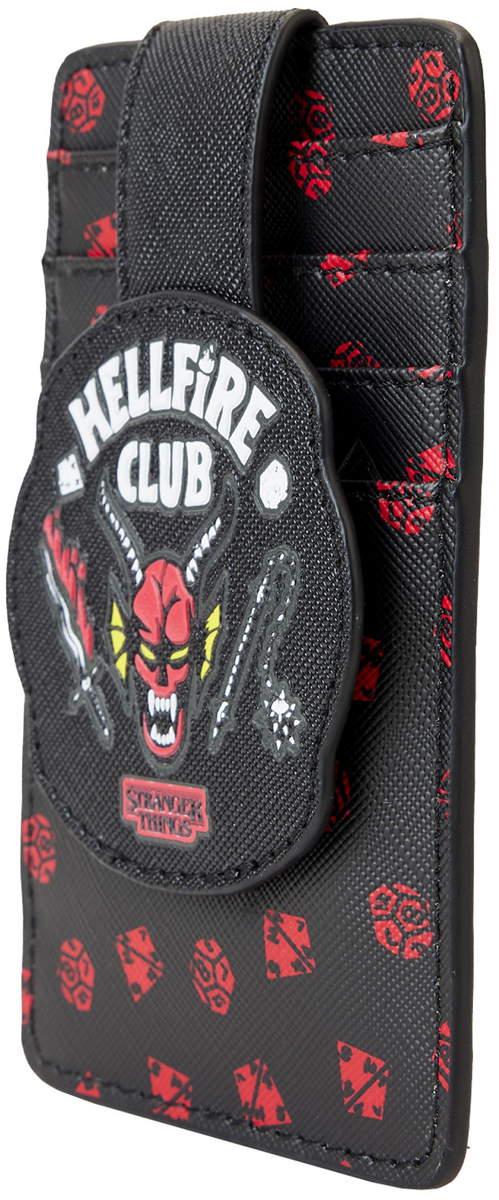Stranger Things Karten-Etui - Loungefly - Hellfire Club - für Damen - multicolor  - Lizenzierter Fanartikel