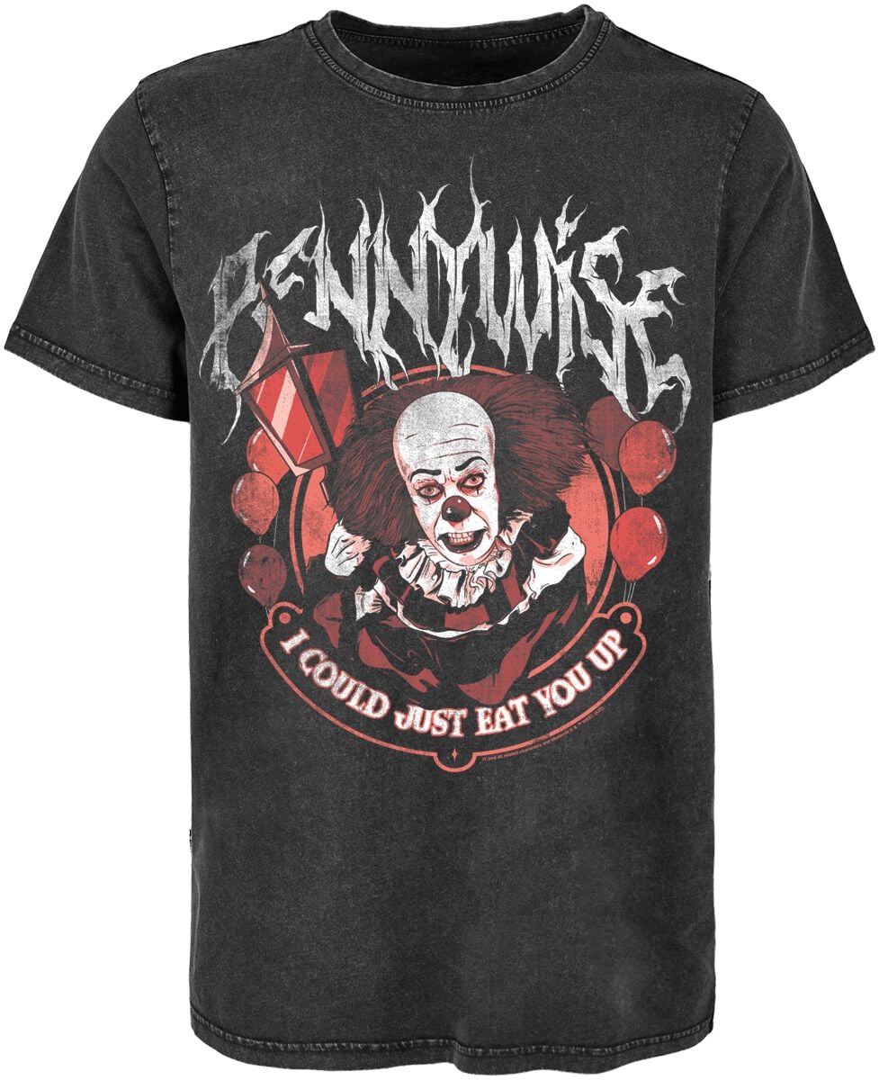 ES Pennywise - Metal Poster T-Shirt schwarz in L