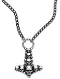 Skullhammer Necklace, Alchemy Gothic, Halskette