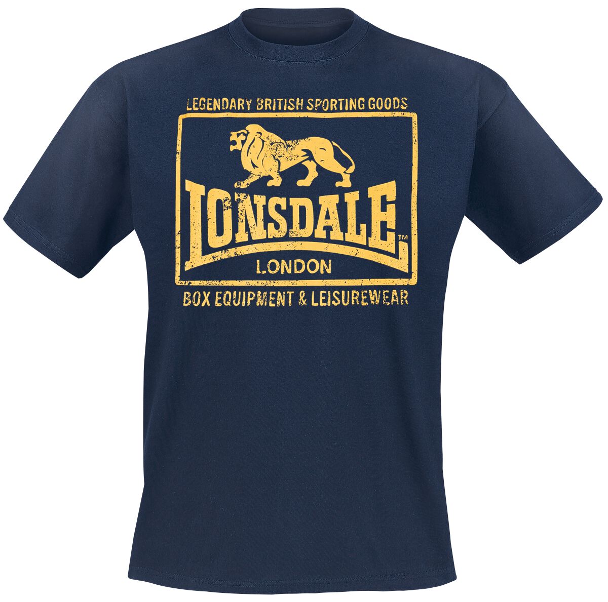 Lonsdale London T-Shirt - Hounslow - M bis 3XL - für Männer - Größe M - dunkelblau