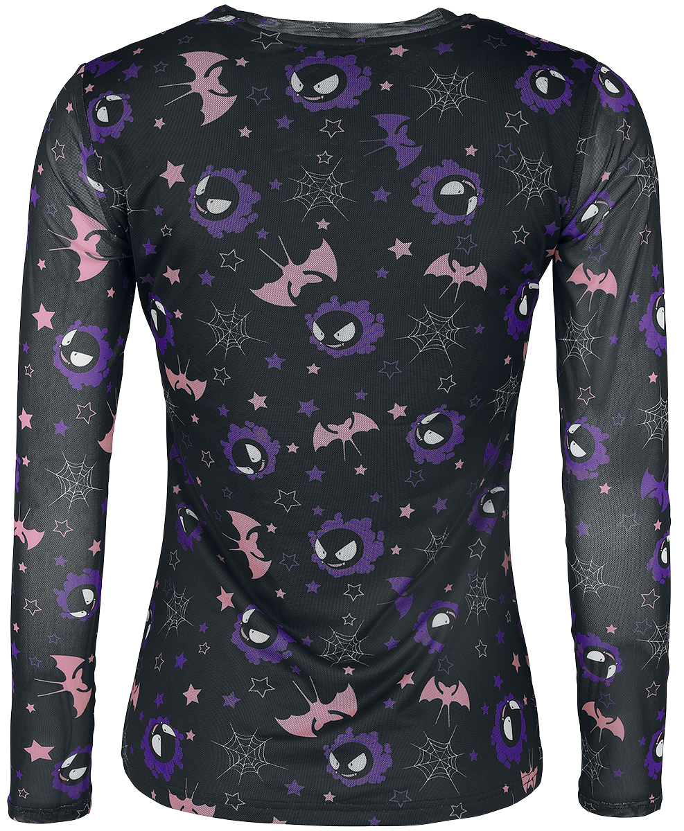 Pokémon - Gaming Langarmshirt - Nebulak - S bis XXL - für Damen - Größe M - multicolor  - EMP exklusives Merchandise!