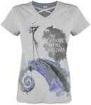 Watercolour Jack, The Nightmare Before Christmas, T-Shirt