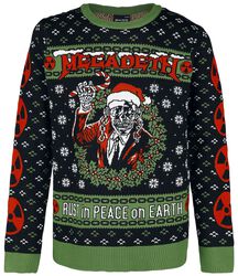 Holiday Sweater, Megadeth, Weihnachtspullover