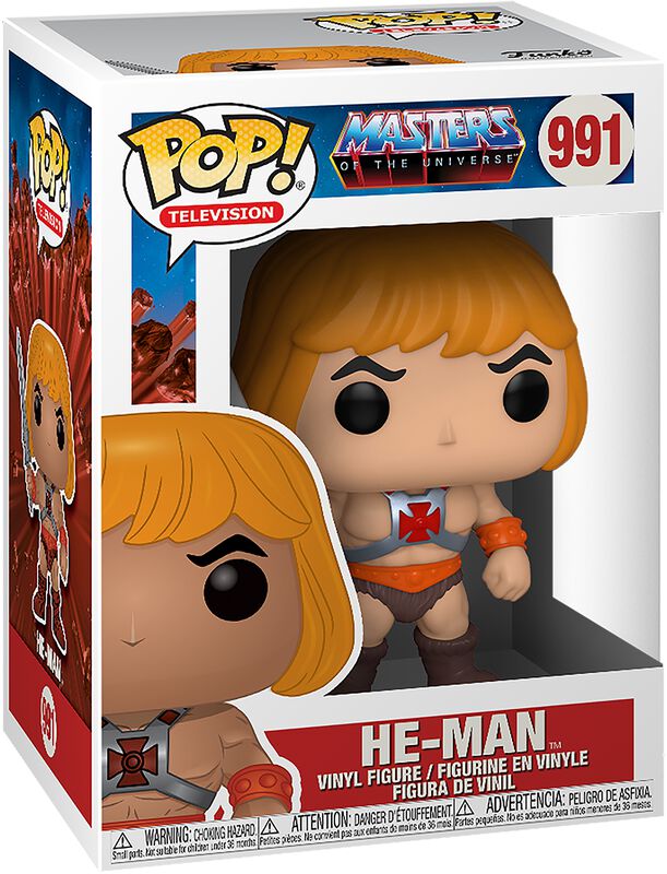 He-Man Vinyl Figur 991
