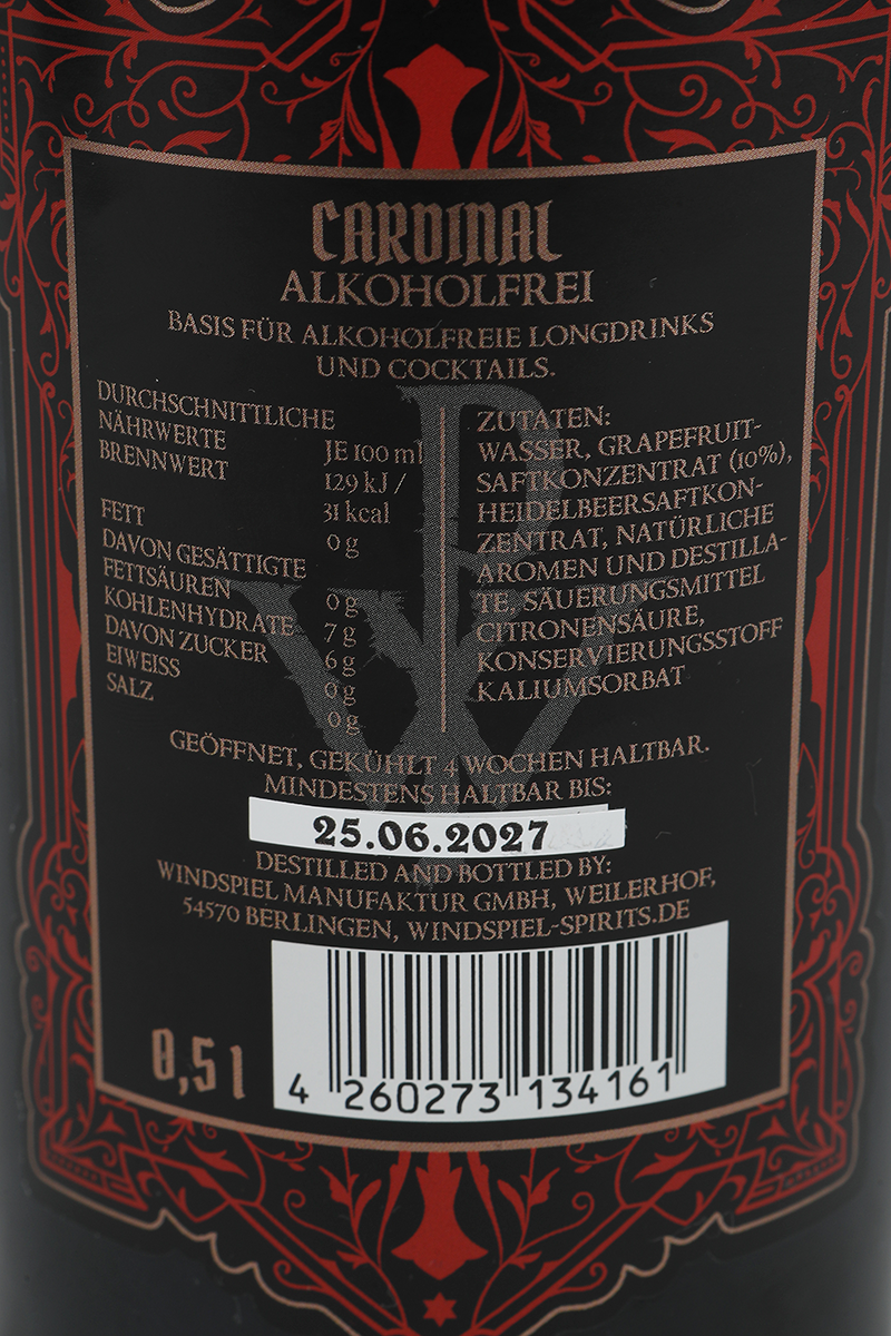 Thumbnail - Powerwolf Cardinal alkoholfrei Softdrinks multicolor