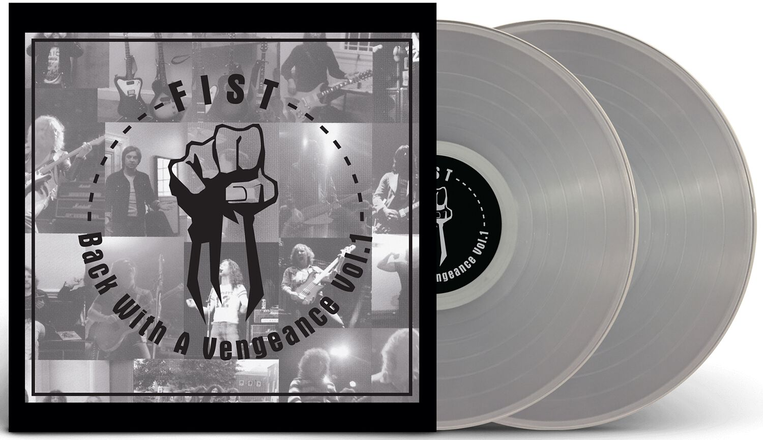 Image of Fist Back with a vengeance Vol.1 2-LP farbig