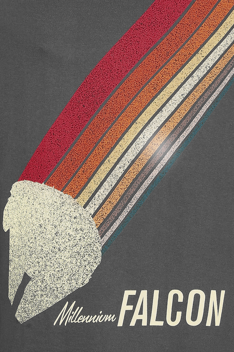 Star Wars Millennium Falcon T-Shirt anthrazit