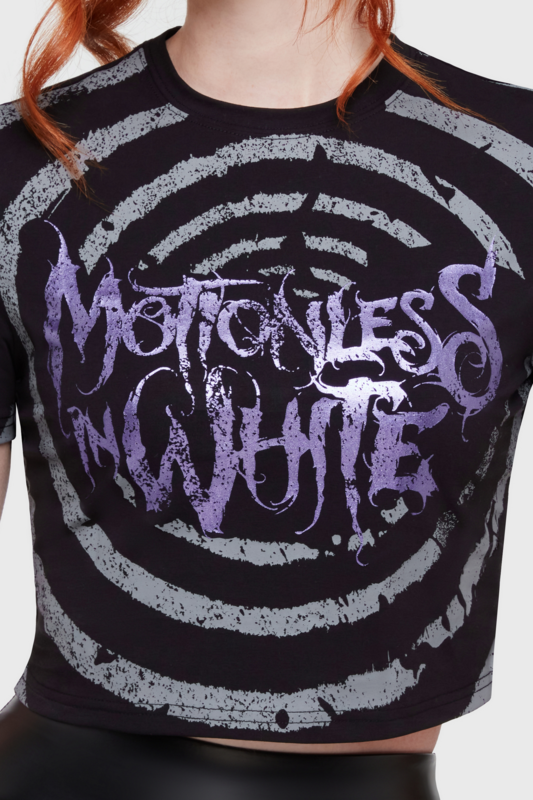 Thumbnail - Motionless In White by Killstar Voices Spiral T-Shirt T-Shirt schwarz in XS