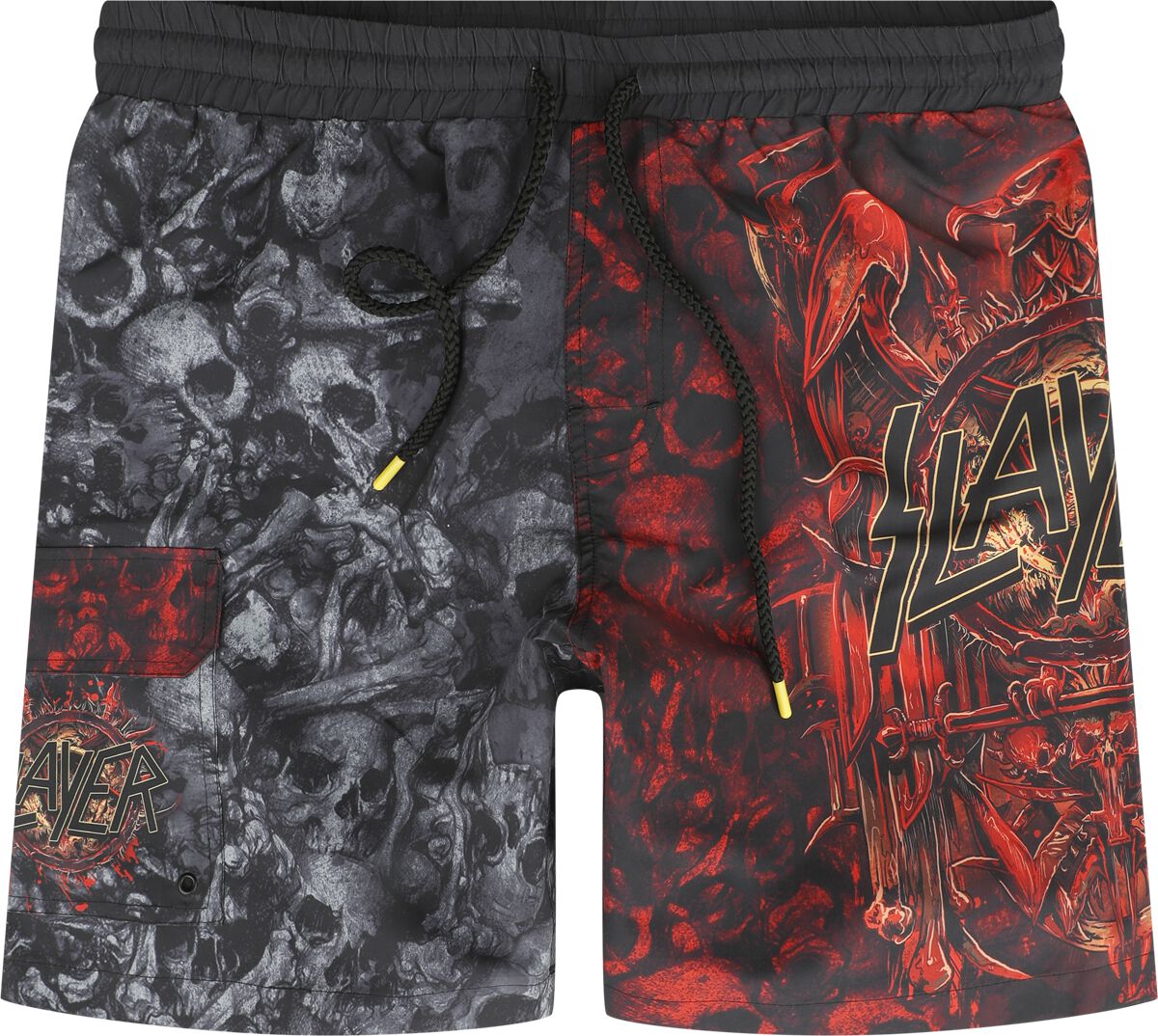 Slayer Badeshort - EMP Signature Collection - M bis 3XL - für Männer - Größe XXL - multicolor  - EMP exklusives Merchandise!