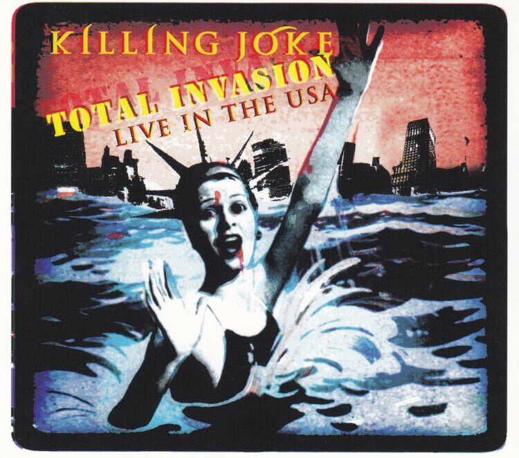 Image of Killing Joke Total invasion - Live in the USA CD Standard