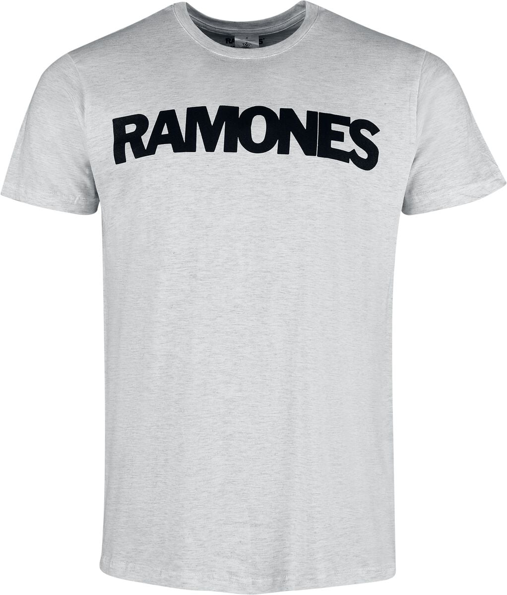 T-Shirt  di Ramones - Poster - S a 3XL - Uomo - grigio