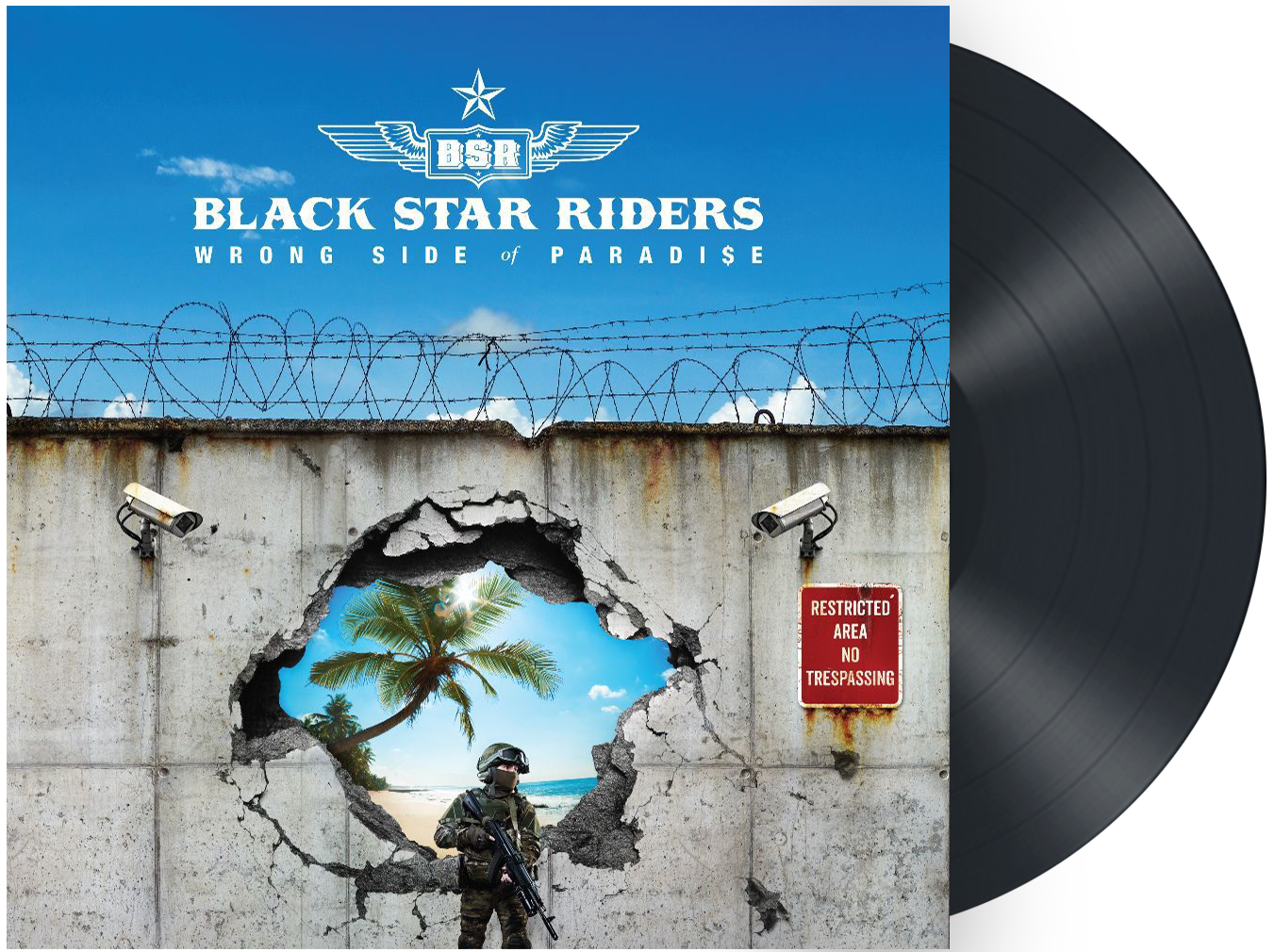 Black Star Riders  LP - Wrong side of paradise - black