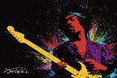 Paint, Jimi Hendrix, Poster