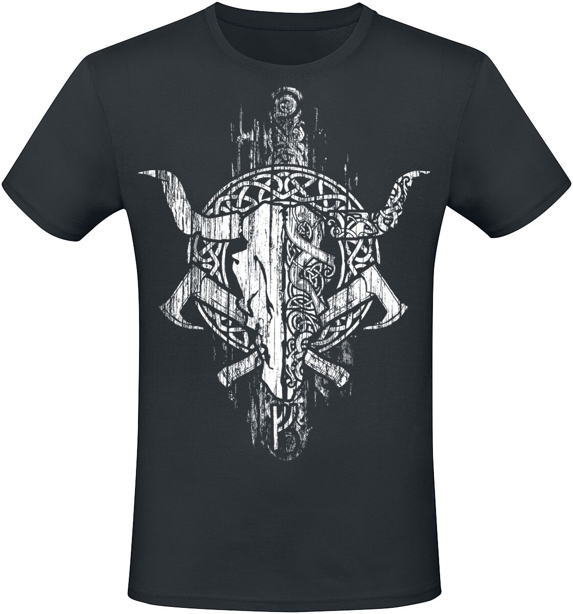 Wacken Open Air T-Shirt - W.O.A. - Wacken Awaits - S bis 5XL - für Männer - Größe 5XL - schwarz  - EMP exklusives Merchandise!