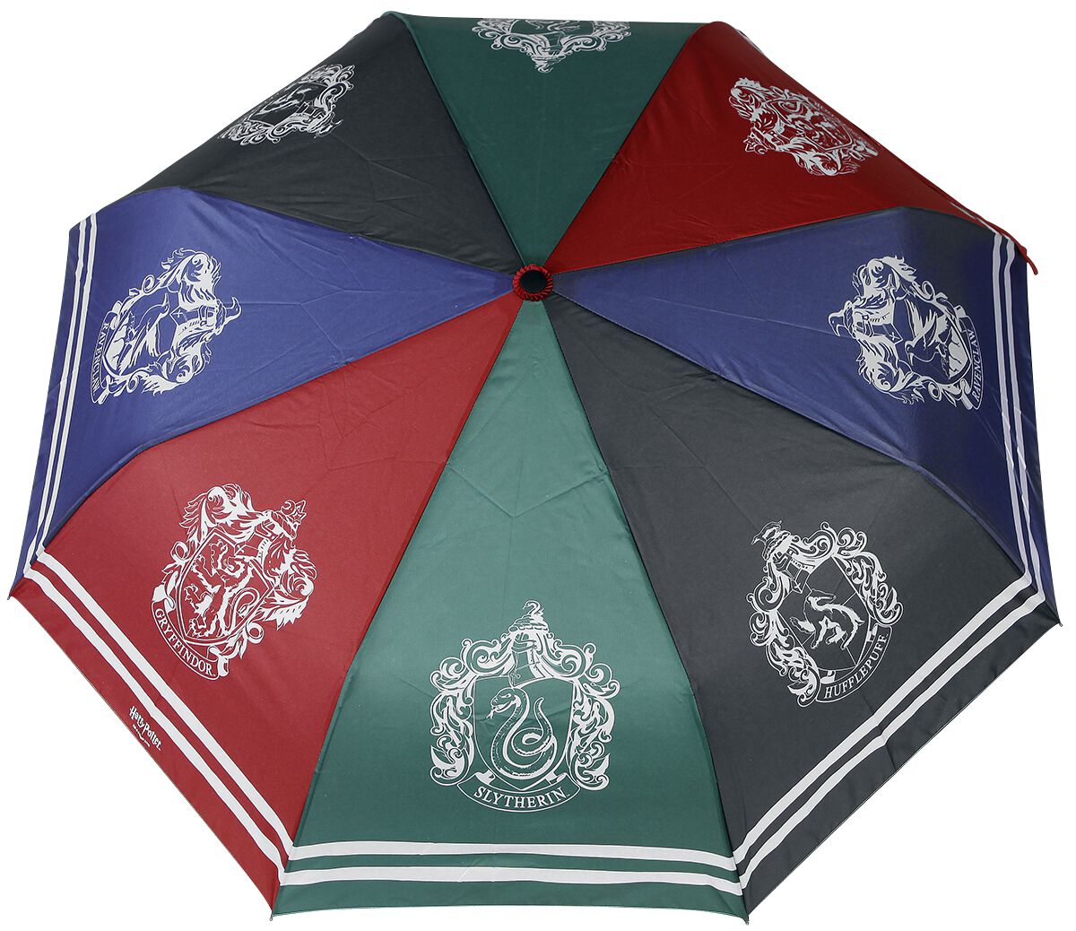 Harry Potter Regenschirm - Häuser - multicolor  - Lizenzierter Fanartikel