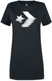 Precious Metal Star Chevron Tee Dress, Converse, Mittellanges Kleid