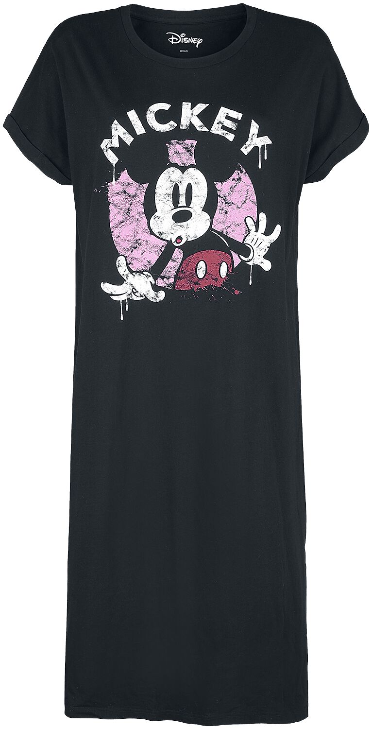 Minni Maus Langes Kleid schwarz von Mickey Mouse RN8787