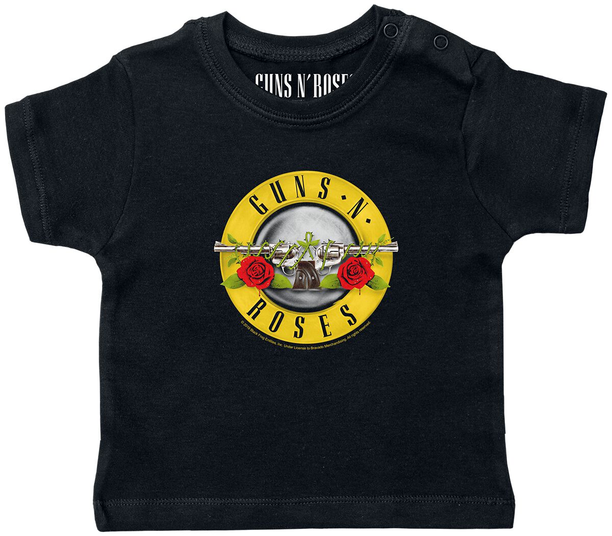 Image of Guns N' Roses Metal-Kids - Bullet Baby-Shirt schwarz