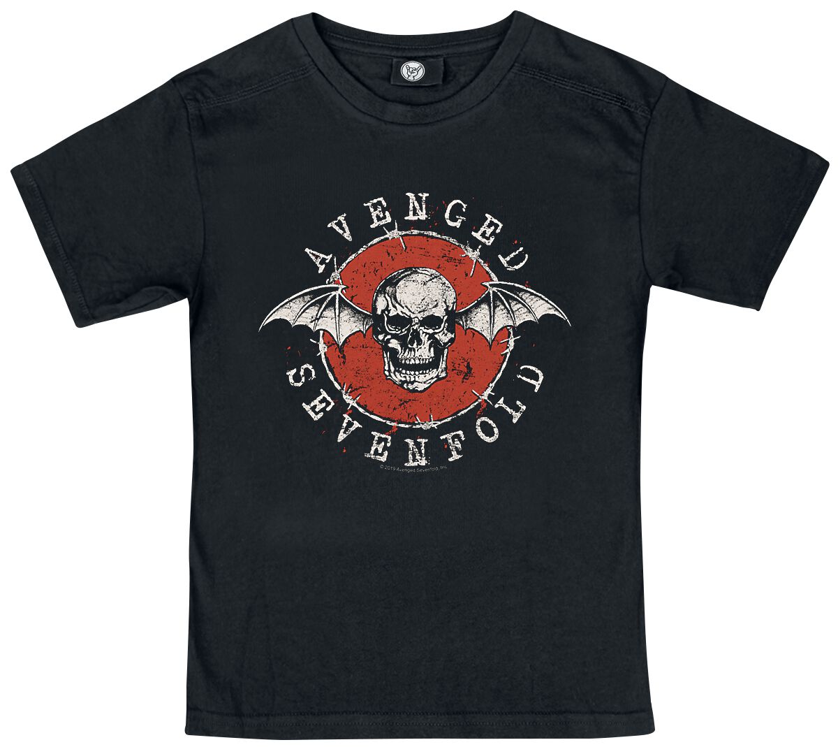 Image of Avenged Sevenfold Metal-Kids - New Deathbat Kinder-Shirt schwarz
