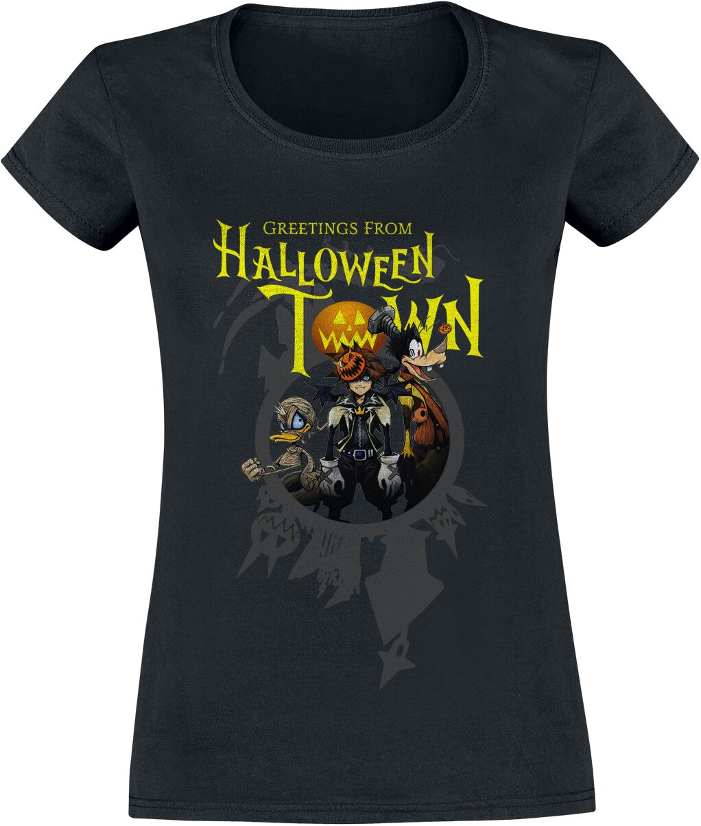 Kingdom Hearts Halloween T-Shirt black
