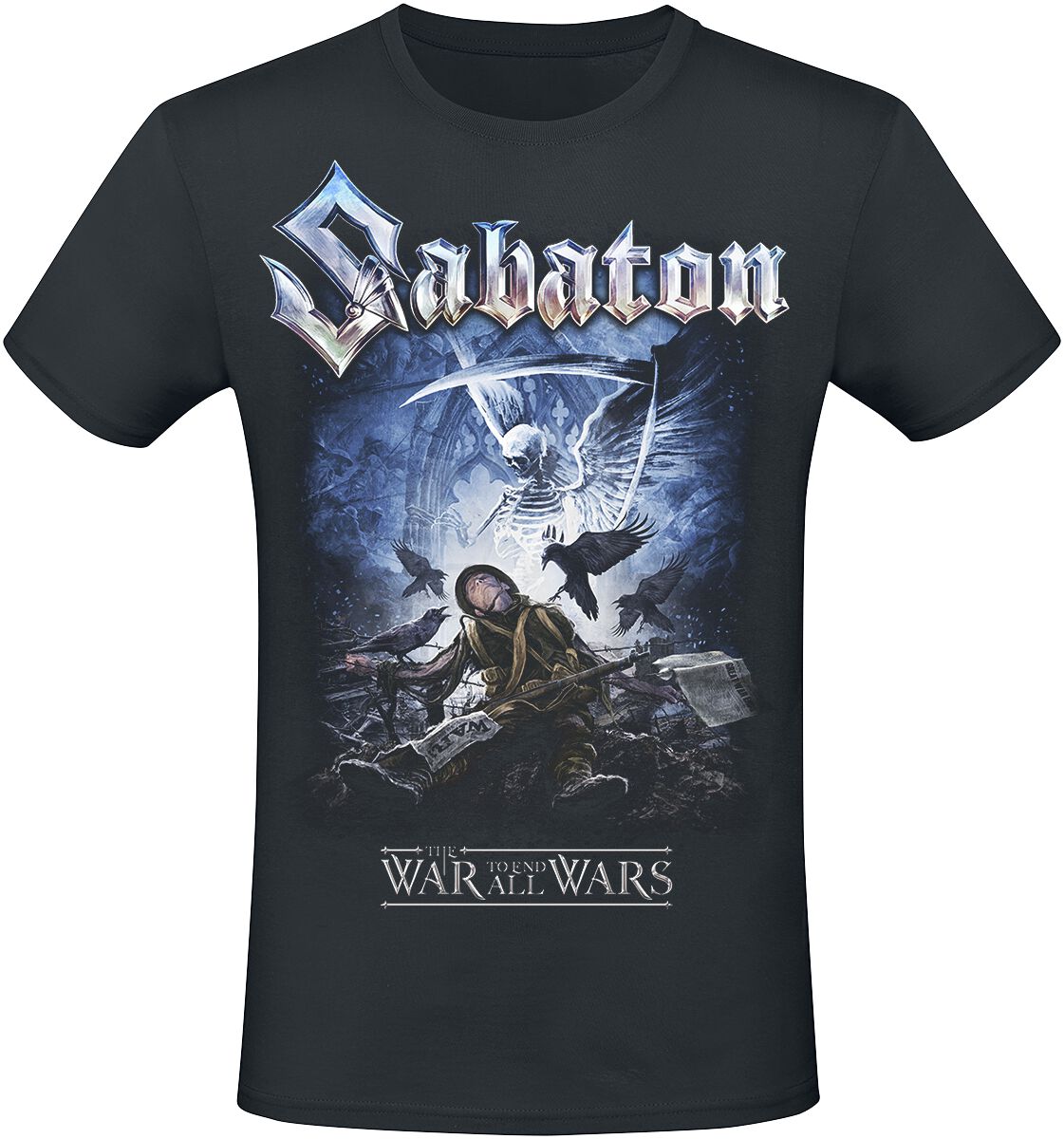 Sabaton T-Shirt - The War To End All Wars - S bis 4XL - für Männer - Größe M - schwarz  - EMP exklusives Merchandise!