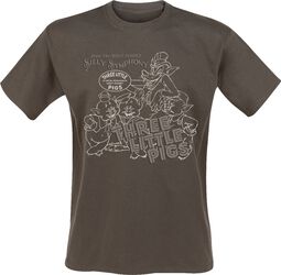 Disney 100 - Three Little Pigs, Disney, T-Shirt