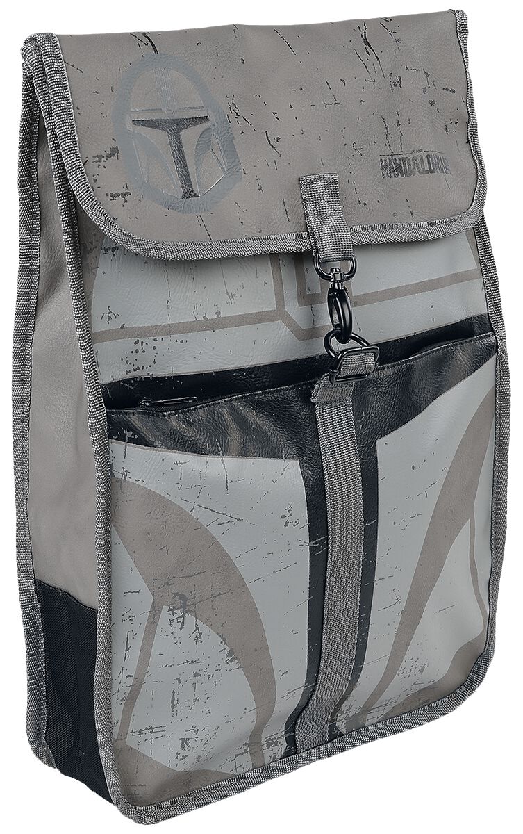 Star Wars The Mandalorian - Mandalorian Backpack black grey